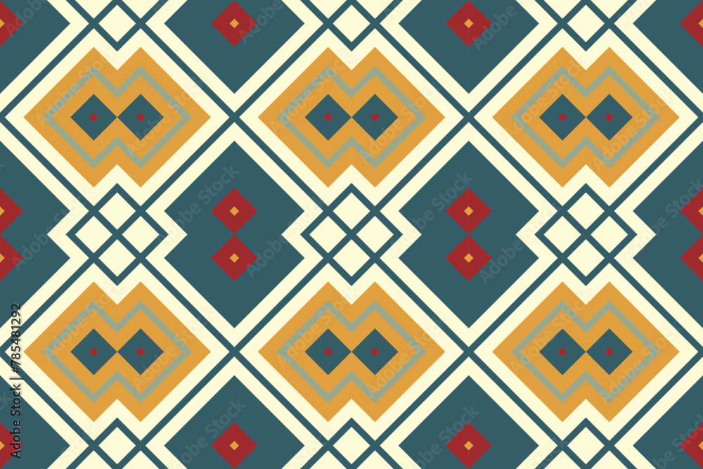 Motif Ikat Seamless Pattern Embroidery Background. Ikat Vector Geometric Ethnic Oriental Pattern traditional.aztec Style Abstract Vector design for Texture,fabric,clothing,wrapping,sarong. Motif Ikat Seamless Pattern Embroidery Background. Ikat Vector Geometric Ethnic Oriental Pattern traditional.aztec Style Abstract Vector design for Texture,fabric,clothing,wrapping,sarong.