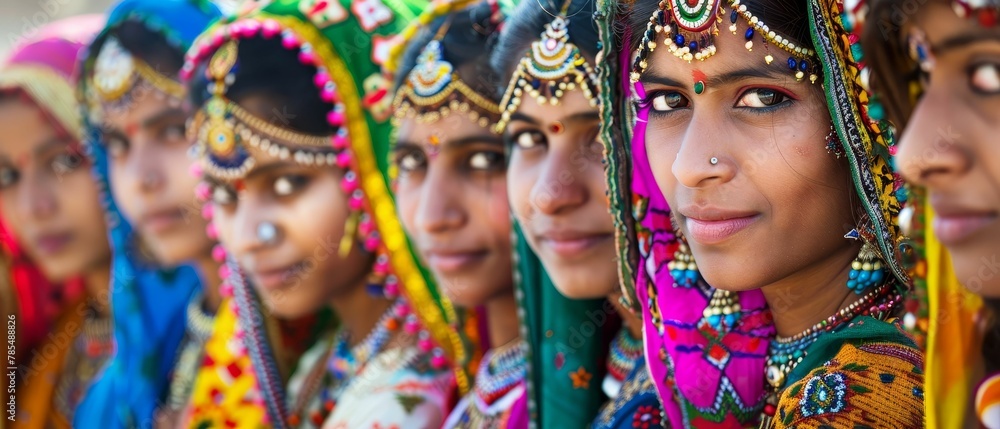 Cultural festival in Rajasthan, colorful traditions, vibrant celebrations, immersive