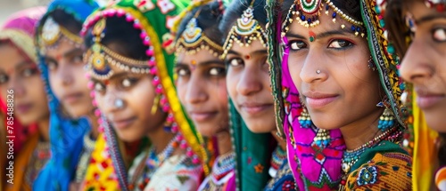 Cultural festival in Rajasthan, colorful traditions, vibrant celebrations, immersive photo