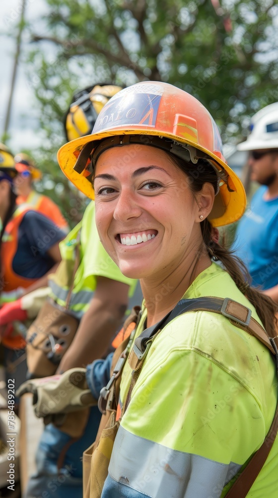 Disaster cleanup and rehabilitation crew, resilience, community support, rebuild Disaster cleanup and rehabilitation crew, resilience, community support, rebuild
