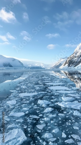 Exploring the frozen beauty of Antarctica, remote, pristine wilderness