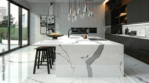 Top choices for kitchen and bathroom surfaces with qua photo