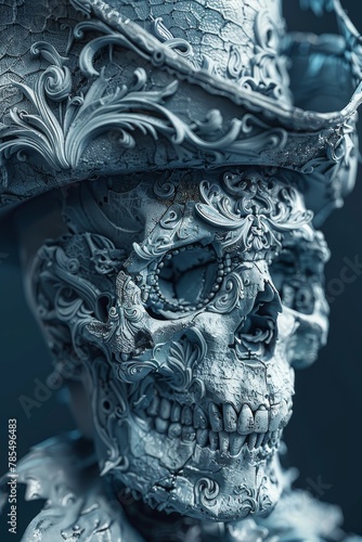 Skull of a Fearsome Pirate