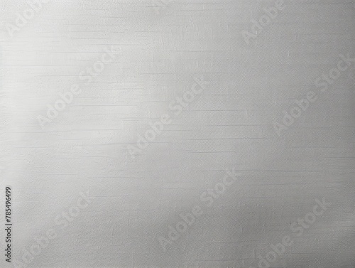 Silver canvas texture background, top view. Simple and clean wallpaper with copy space area for text or design