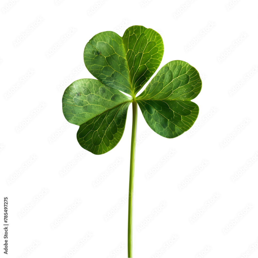 Shamrock clover isolated on white Shamrock clover isolated on white