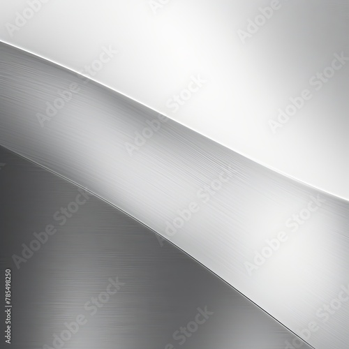 Silver gradient background with blur effect, light silver and dark silver color, flat design, minimalist style, high resolution