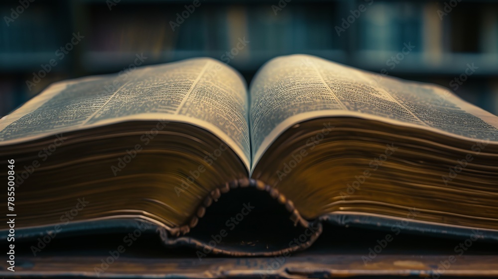 Obraz premium Transparent Book