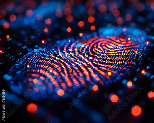 Learn about the process of characterizing fingerprint patterns using computer analysis. photo