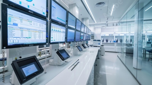 State-of-the-Art Quality Control Lab for Pharmaceuticals: Precision and High-Tech Assurance