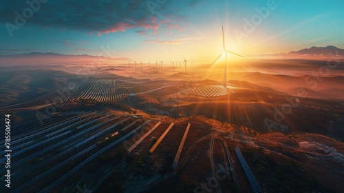 Renewable Energy Landscape Powering AI Technology