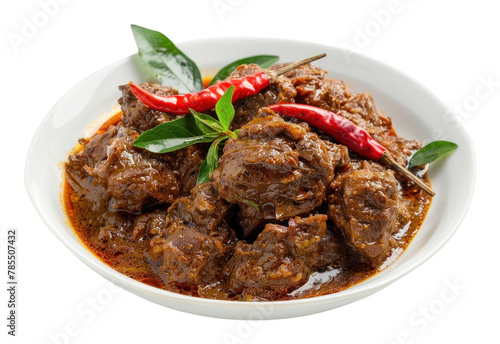 PNG Beef stew rendang food mutton curry © Rawpixel.com