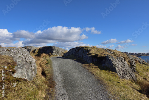 Wanderweg in Norwegen
