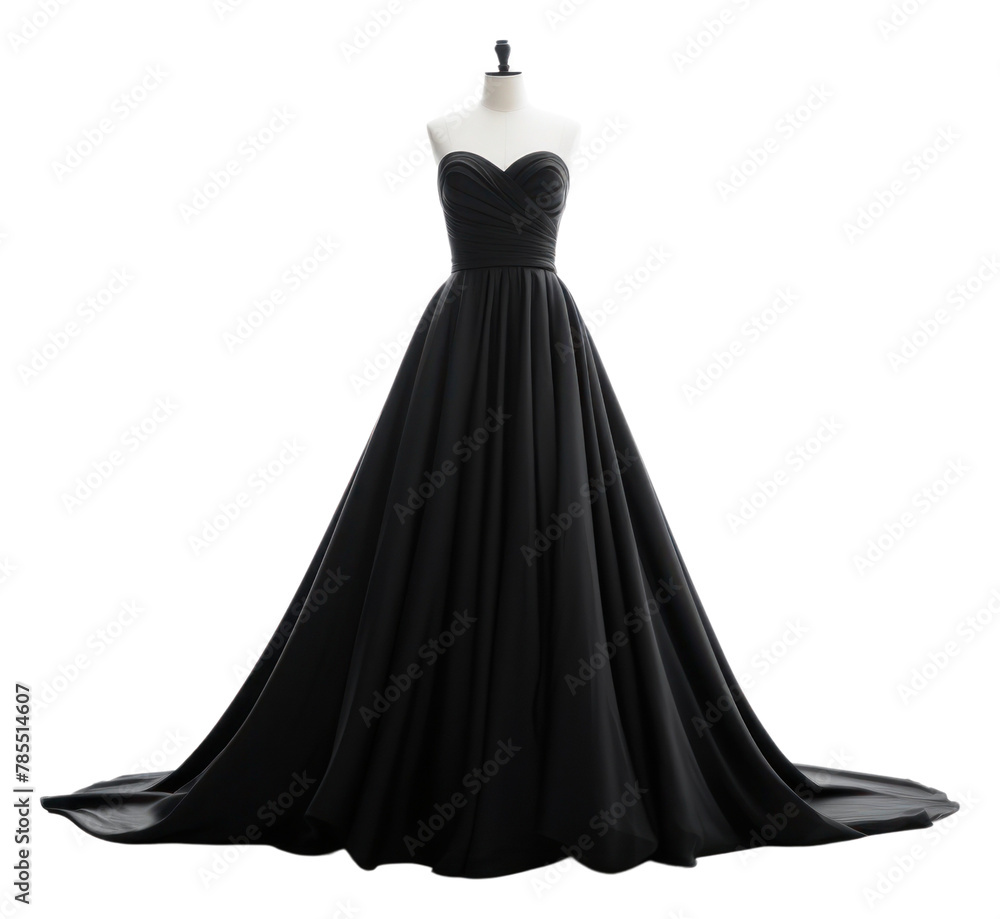 PNG Wedding dress fashion black gown PNG Wedding dress fashion black gown