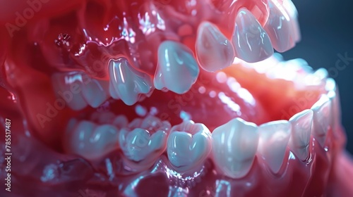 Detailed Representation of Gingivitis and Importance of Proper Dental Hygiene for Oral Health