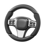 steering wheel 3d illustration