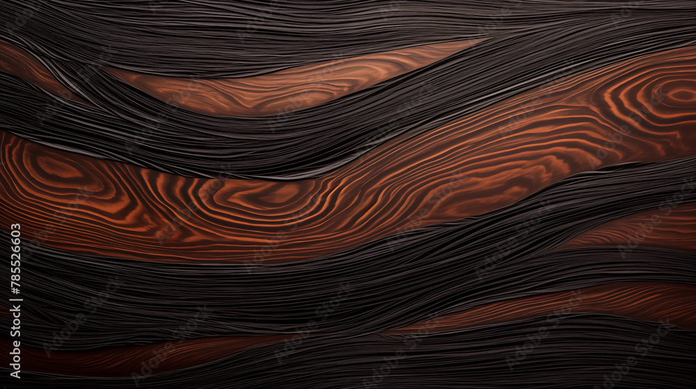 Background of Lacquered African Blackwood Background of Lacquered African Blackwood