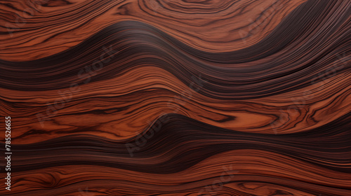Lacquered Background of African Blackwood