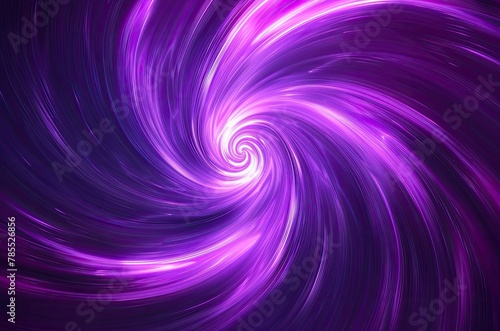 Abstract purple and blue background with swirling lines of light, speed motion elegant design for presentation or advertising