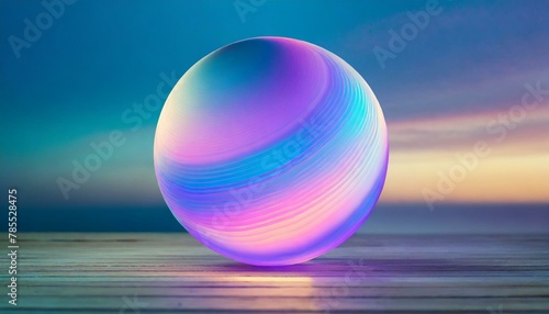 3d render of a glowing sphere circle  spiral  swirl  light  color  design  wallpaper