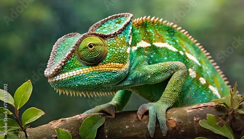 chameleon on a branch © Nirmal