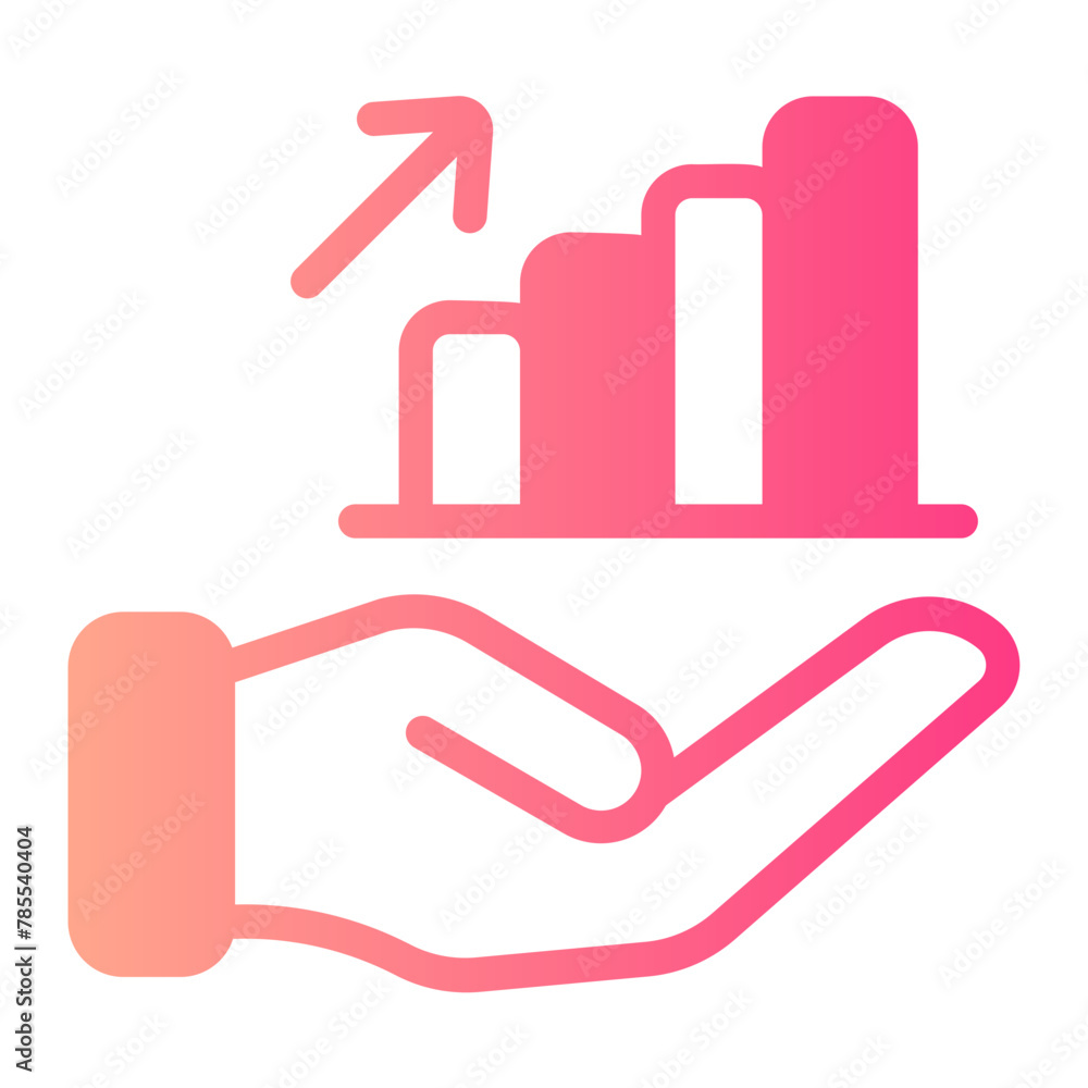 sales commercial gradient icon sales commercial gradient icon