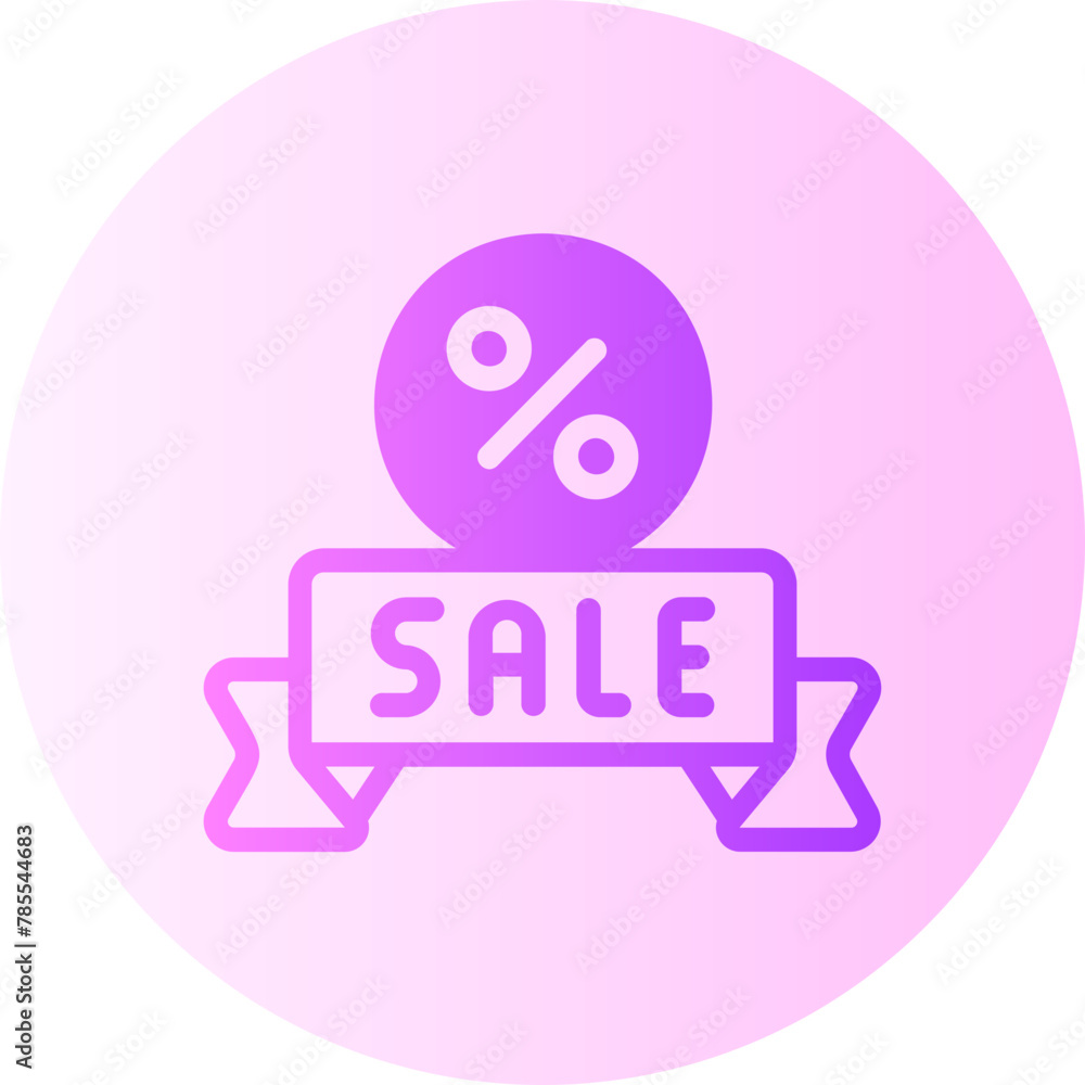 sale gradient icon sale gradient icon