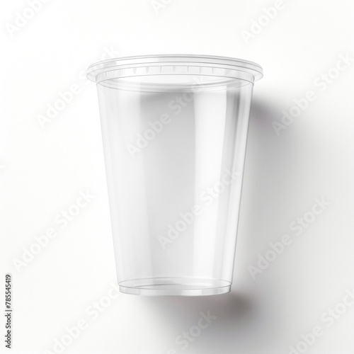 Plastic cup png mockup, transparent design