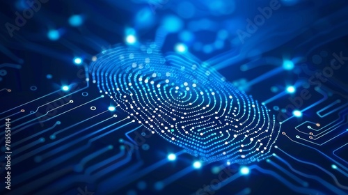 Enhancing security and identification in business, banking, and finance through fingerprint scanning