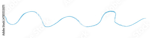 light blue pencil strokes isolated on transparent background