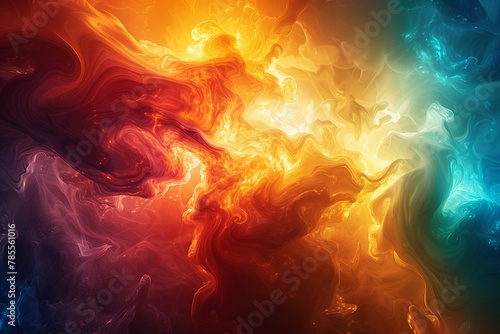 An abstract representation of solar flares and their energetic impact on the Earths ionosphere