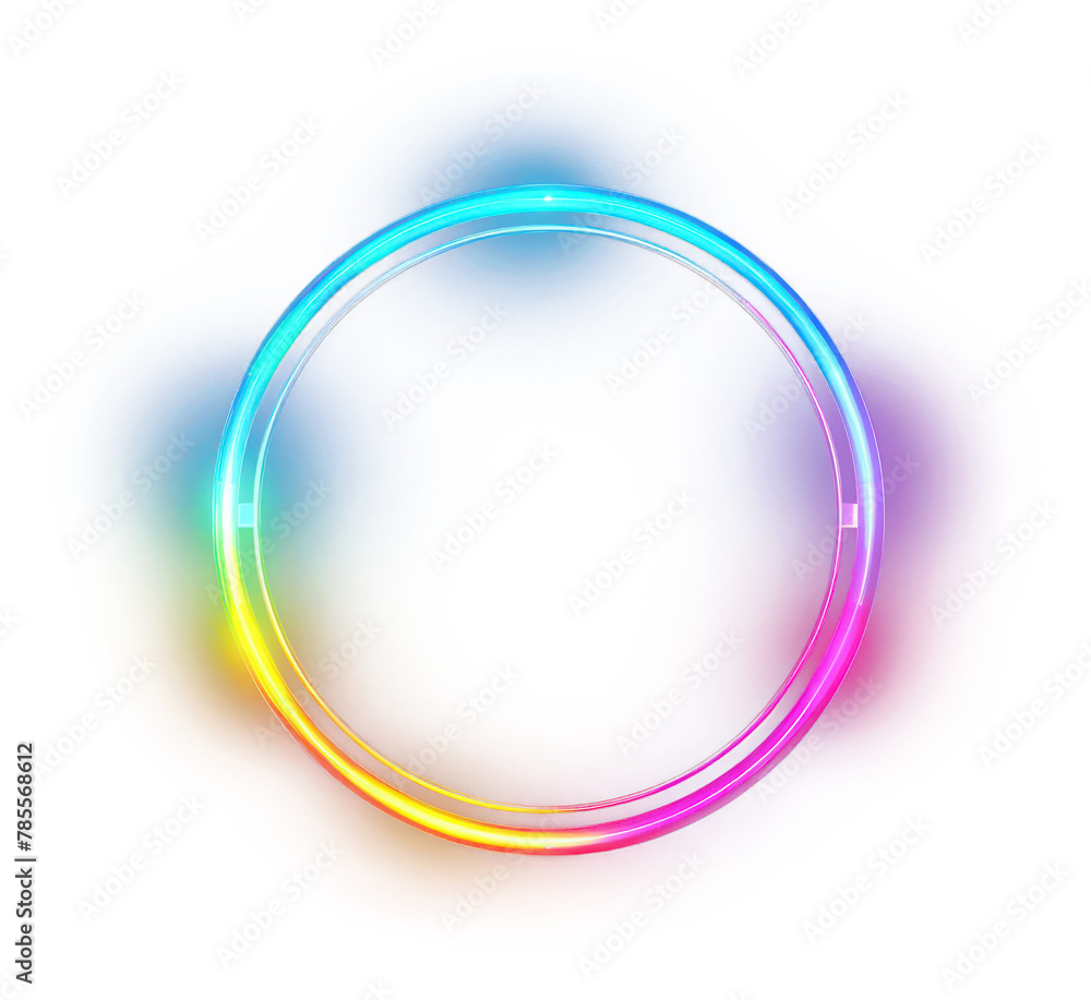 PNG Circle shape light technology night PNG Circle shape light technology night