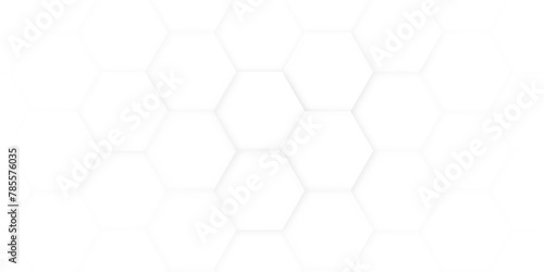Template Design   Geometric Hexagon abstract background. Vector and illustration