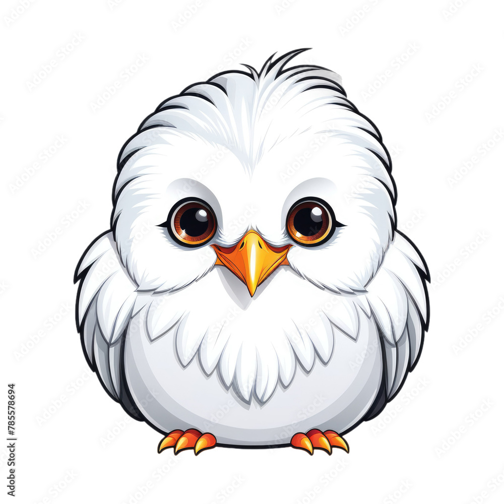 Fototapeta premium illustration of cute animal characters