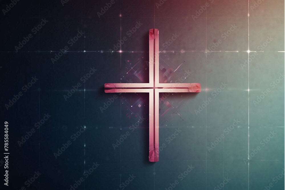cross on the wall