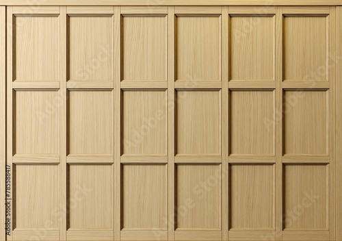 Wood panel cabinet wooden background