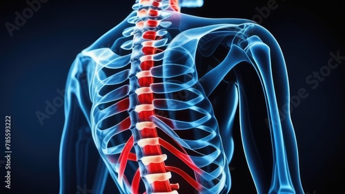 Wallpaper Mural X-ray of the spine Torontodigital.ca