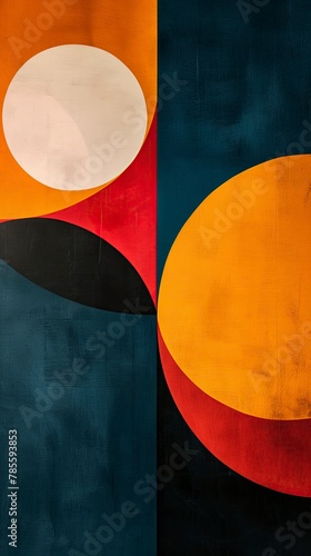 flat abstract illustration design