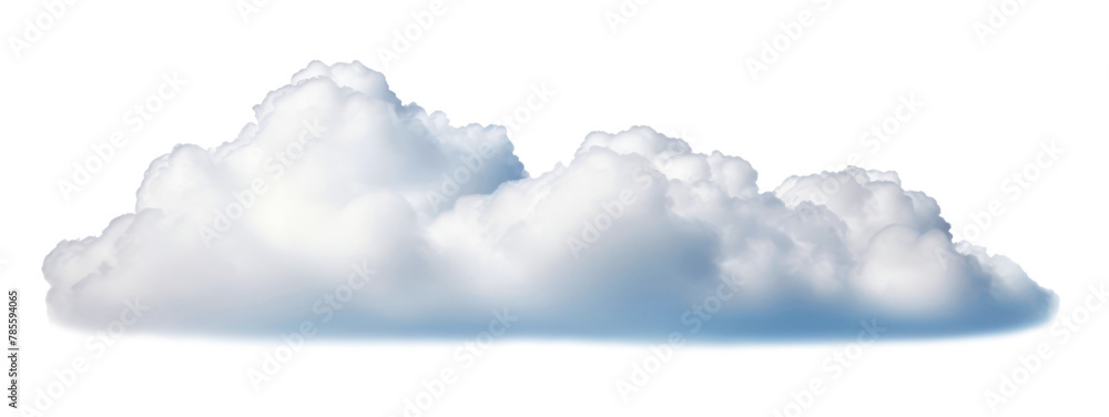 Obraz premium PNG Thin long cloud backgrounds nature white