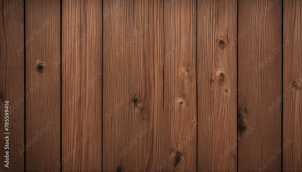Naklejka premium old brown rustic dark wooden texture - wood background