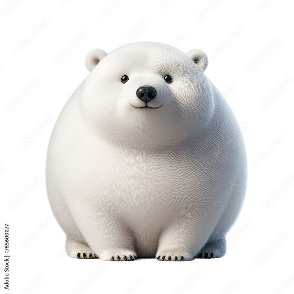Isolated Cute Funny Animal on a Clear PNG Canvas, Generative AI Isolated Cute Funny Animal on a Clear PNG Canvas, Generative AI