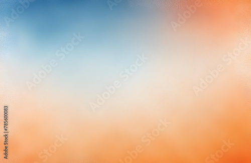 Blue Sky with Soft Pastel Clouds Background 