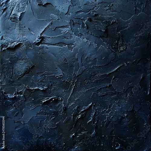 Midnight Shadows - Moody Texture Plaster Wall Art for Dramatic Interior Design and Urban Chic Vibe