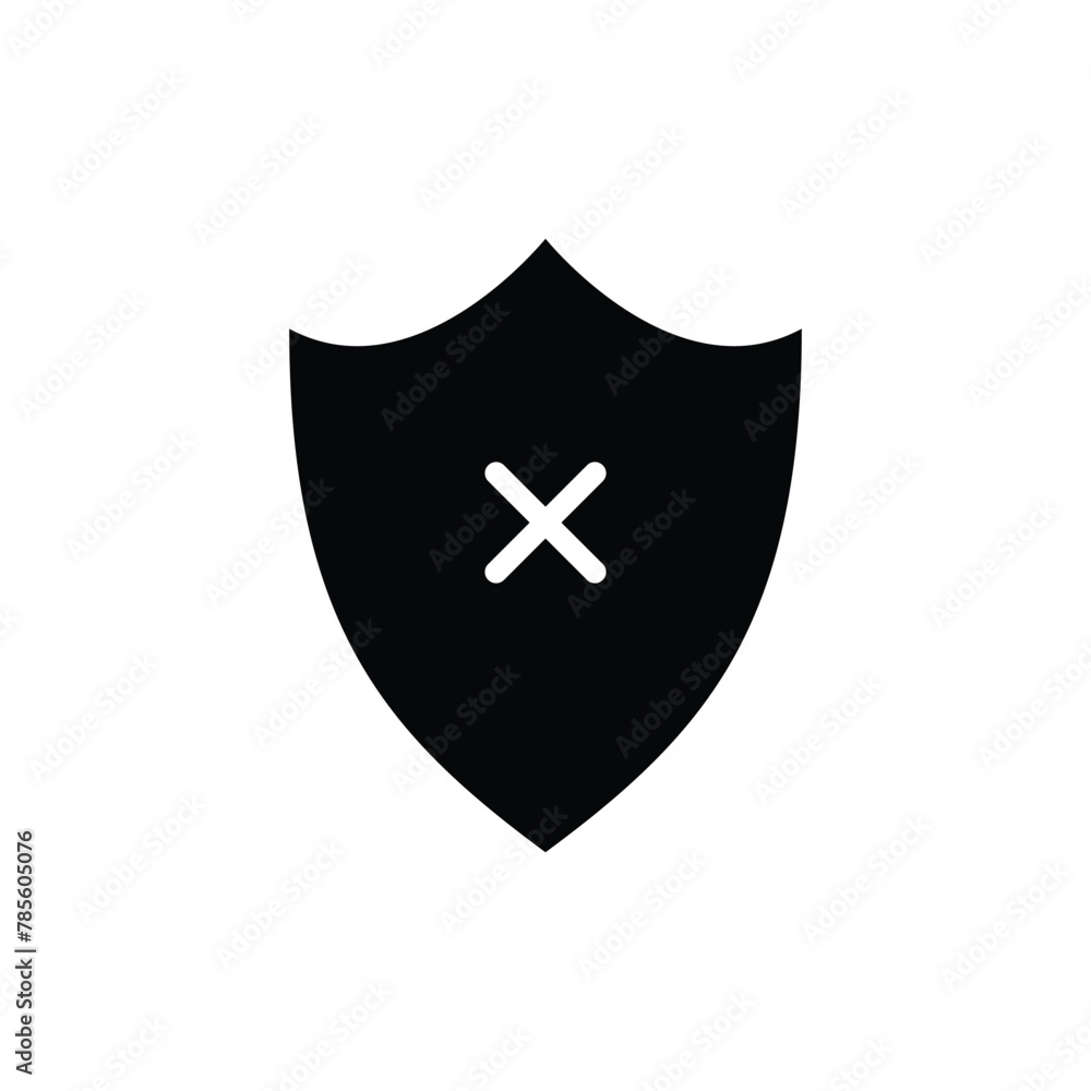 Antivirus vector icon. Anti virus flat sign design. Shield symbol pictogram. Protection shield icon. Guard sign. Defence sign. UX UI icon Antivirus vector icon. Anti virus flat sign design. Shield symbol pictogram. Protection shield icon. Guard sign. Defence sign. UX UI icon