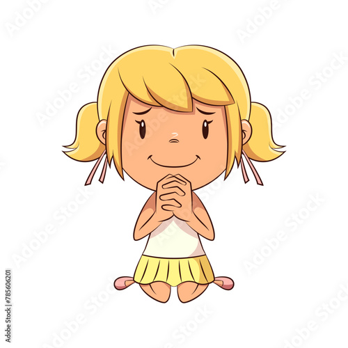 Girl begging