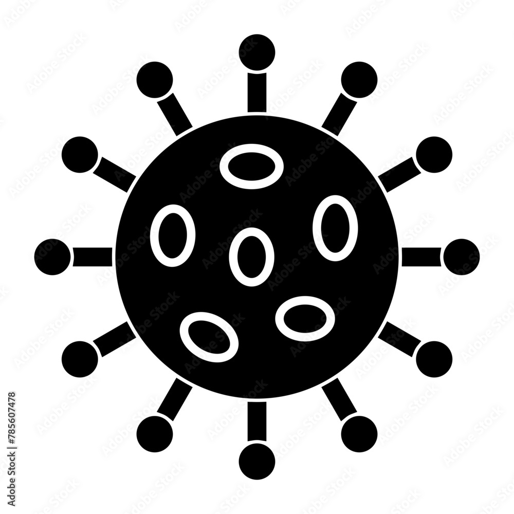 Obraz premium Virus Icon Design
