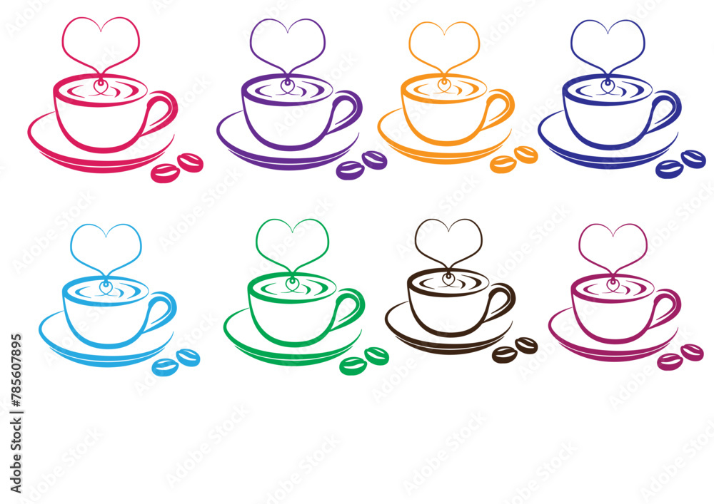 Stylish , fashionable and awesome coffee typography art and illustrator, Print ready vector handwritten phrase coffee T shirt hand lettered calligraphic design.coffee cup Vector illustration bundle. Stylish , fashionable and awesome coffee typography art and illustrator, Print ready vector handwritten phrase coffee T shirt hand lettered calligraphic design.coffee cup Vector illustration bundle.