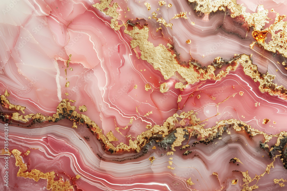 Light pink marble gold background Light pink marble gold background