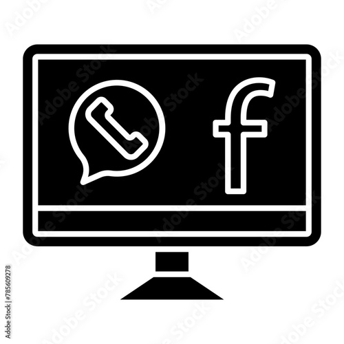 Social Marketing Icon Design