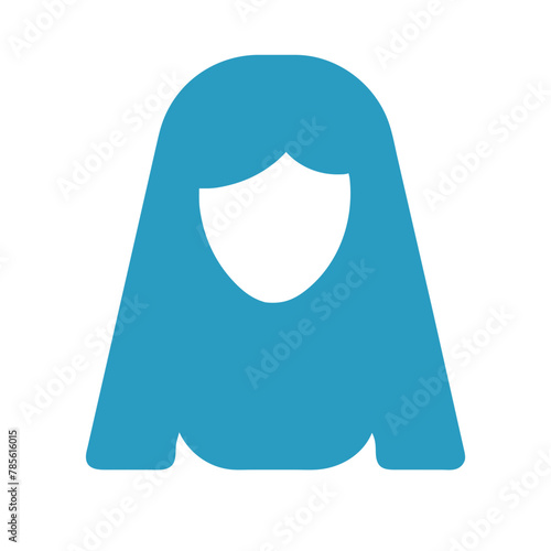 Wedding Veil icon vector graphics element silhouette sign symbol illustration on a Transparent Background