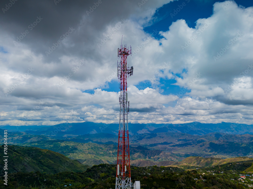 Obraz premium Antena telefónica